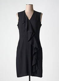Robe mi-longue sans manche sans manche noir ZAPA femme