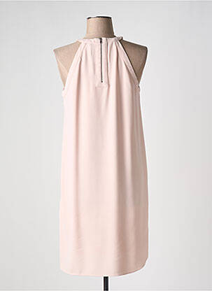 Robe mi-longue sans manche sans manche rose ZAPA femme