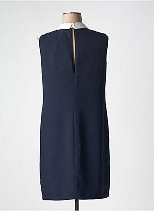 Robe mi-longue sans manche sans manche bleu ZAPA femme