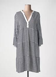 Robe mi-longue manches longues manches longues blanc JOSEPH RIBKOFF femme