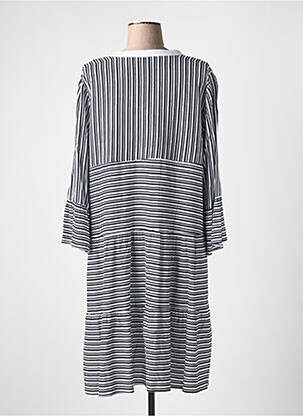 Robe mi-longue manches longues manches longues blanc JOSEPH RIBKOFF femme
