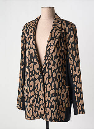 Blazer coupe cintrée marron JOSEPH RIBKOFF femme