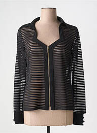 Veste casual coupe droite noir JOSEPH RIBKOFF femme