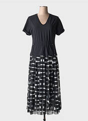 Robe mi-longue noir MARC CAIN pour femme seconde vue