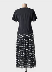 Robe mi-longue noir MARC CAIN pour femme seconde vue