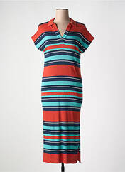 Robe mi-longue orange NICE THINGS pour femme seconde vue