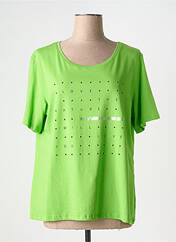 T-shirt vert ELENA MIRO pour femme seconde vue