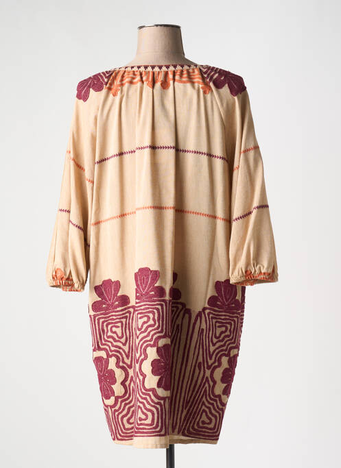 Robe courte beige MÊME ROAD pour femme