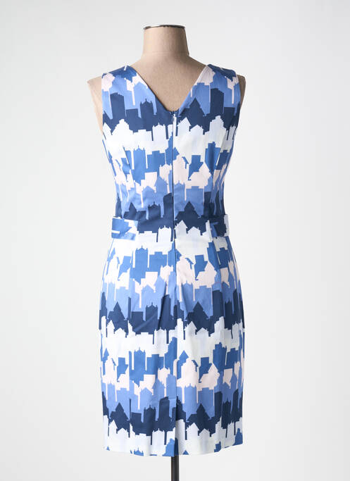 Robe mi-longue bleu CAROLINE BISS pour femme