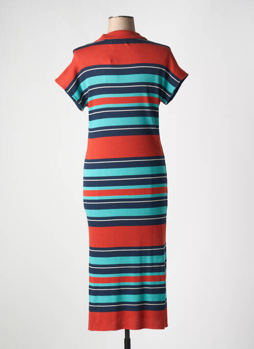 Robe mi-longue orange NICE THINGS pour femme