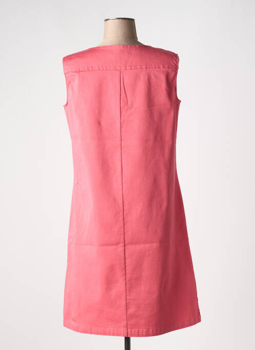 Robe mi-longue rose DEVERNOIS pour femme