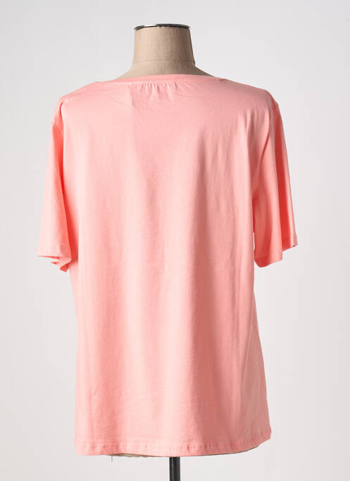 T-shirt rose ELENA MIRO pour femme