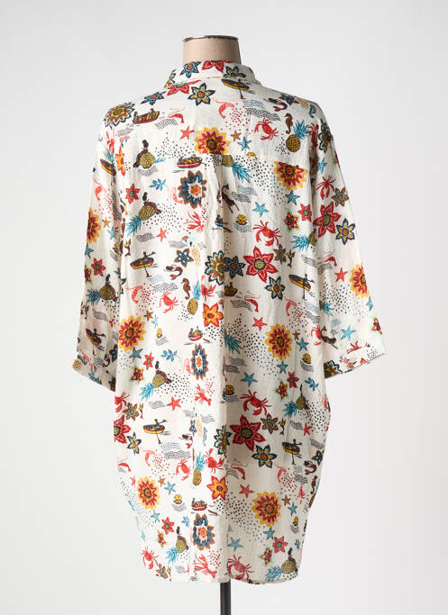 Tunique manches longues blanc NICE THINGS pour femme