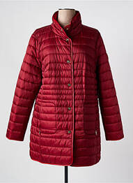Doudoune poches sans capuche rouge BASLER femme