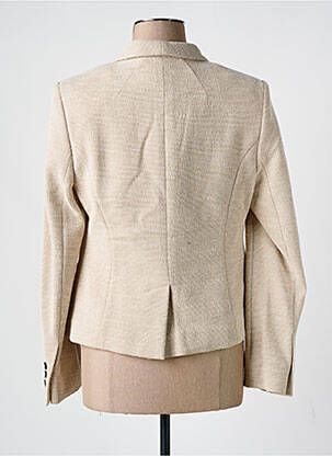 Blazer col châle beige DANIEL HECHTER femme