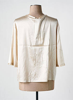 Top coupe fluide manches courtes or BASLER femme