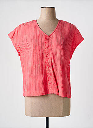 Top manches courtes manches courtes rose NICE THINGS femme