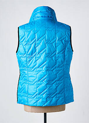 Doudoune poches sans capuche bleu FABER femme