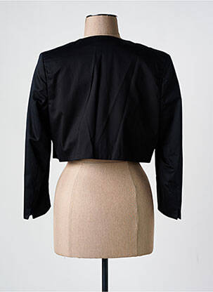 Veste chic col rond noir DANIEL HECHTER femme