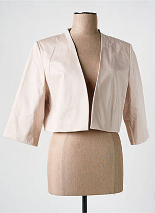 Veste chic col v beige COMMA, femme