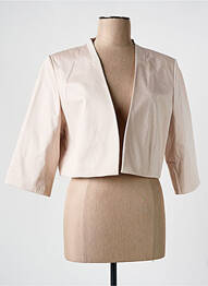 Veste chic col v beige COMMA, femme