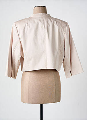Veste chic col v beige COMMA, femme