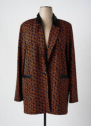 Blazer poches marron JOSEPH RIBKOFF femme