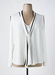 Blouse blanc JOSEPH RIBKOFF pour femme seconde vue