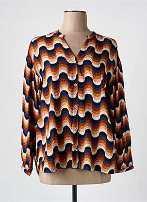 Chemisier bleu NICE THINGS pour femme