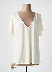 Top beige NICE THINGS pour femme seconde vue