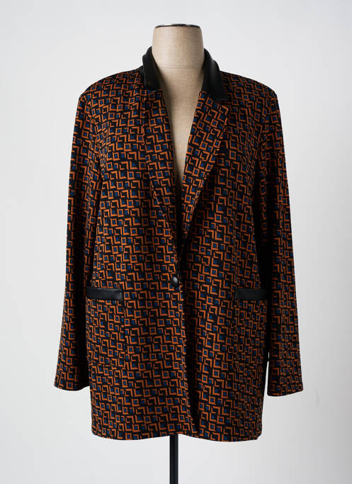 Blazer poches marron JOSEPH RIBKOFF femme