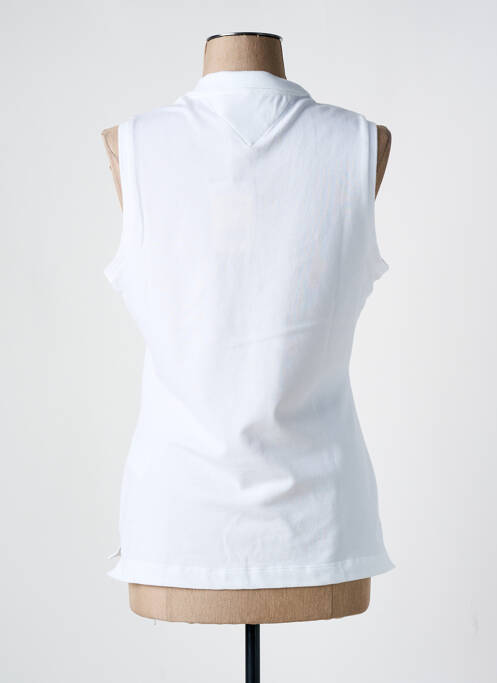 Polo blanc TOMMY HILFIGER pour femme