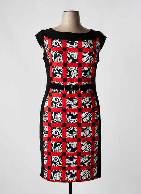 Robe mi-longue noir JOSEPH RIBKOFF pour femme