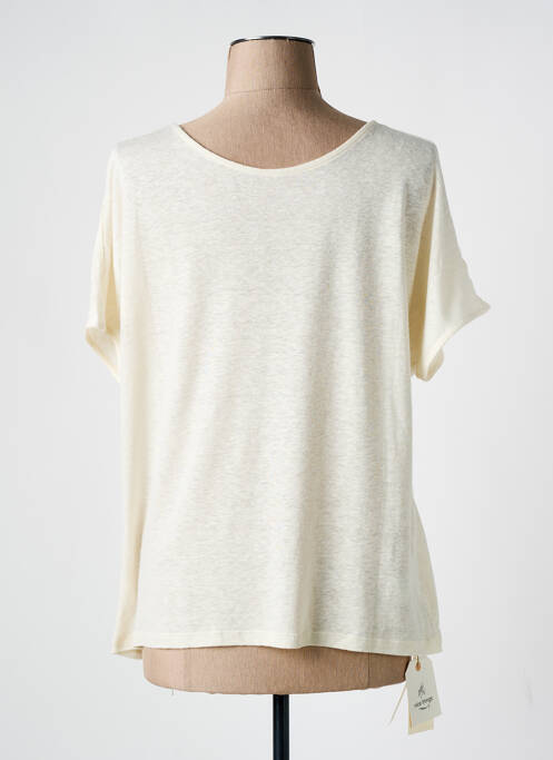 Top beige NICE THINGS pour femme