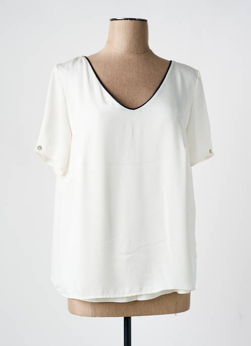 Top blanc DEVERNOIS pour femme