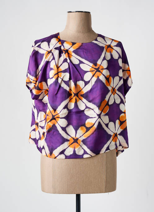 Top violet CAROLINE BISS pour femme