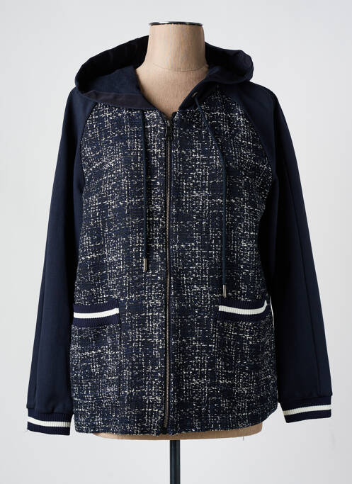 Veste casual bleu ELENA MIRO pour femme