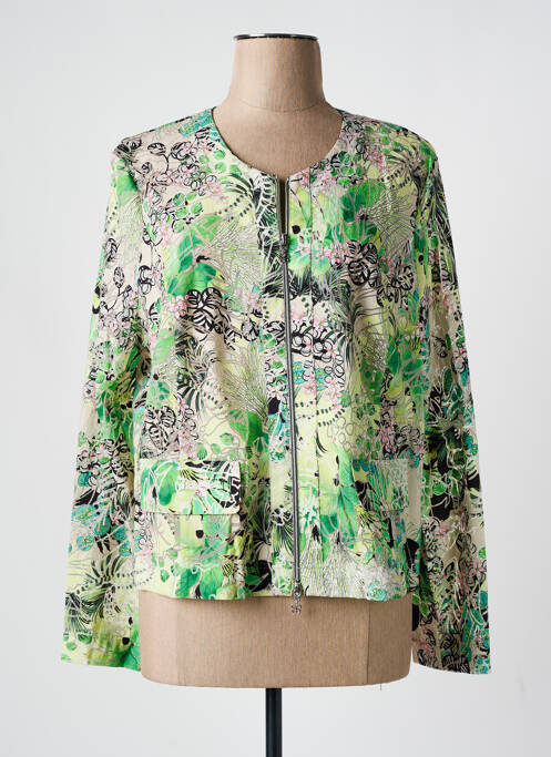 Veste casual vert BASLER pour femme