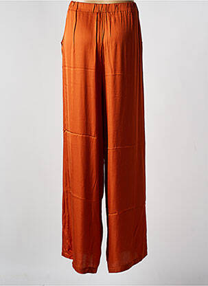 Pantalon large poches taille normale orange GAUDI femme
