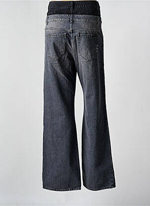 Jeans coupe large stretch taille normale gris DIXIE femme