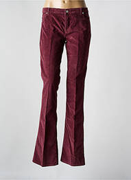 Pantalon flare stretch taille normale violet DIXIE femme