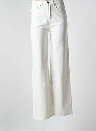 Jeans coupe large taille normale taille normale blanc GAUDI femme