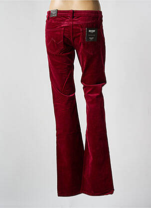 Pantalon flare stretch taille normale rouge GAUDI femme