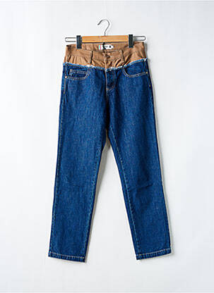 Jeans coupe slim stretch taille normale bleu PLEASE femme