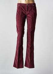 Pantalon flare violet DIXIE pour femme seconde vue