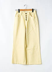 Pantalon large jaune GAUDI pour femme seconde vue