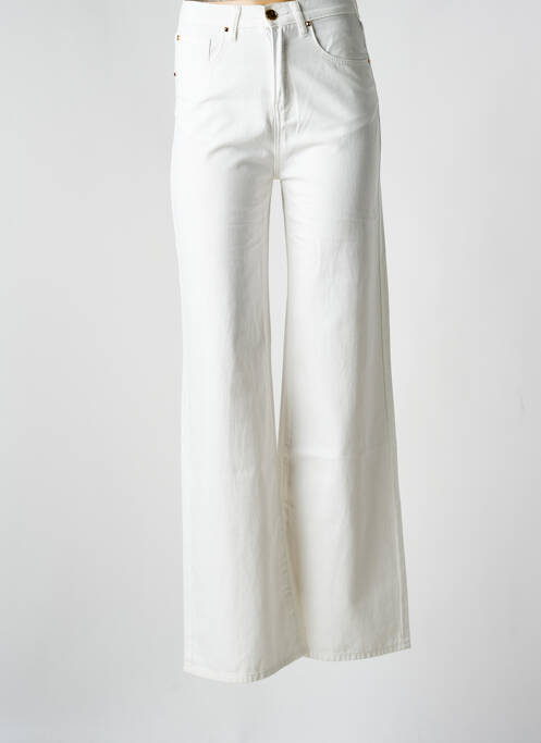 Jeans coupe large blanc GAUDI pour femme
