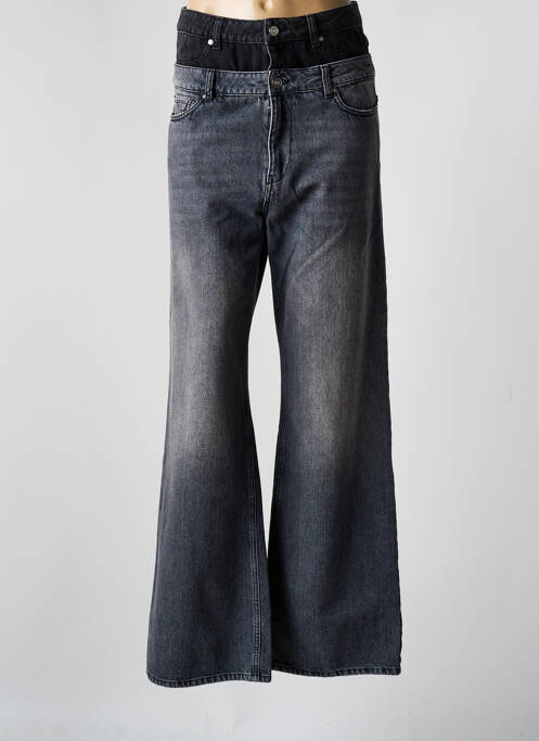 Jeans coupe large gris DIXIE pour femme