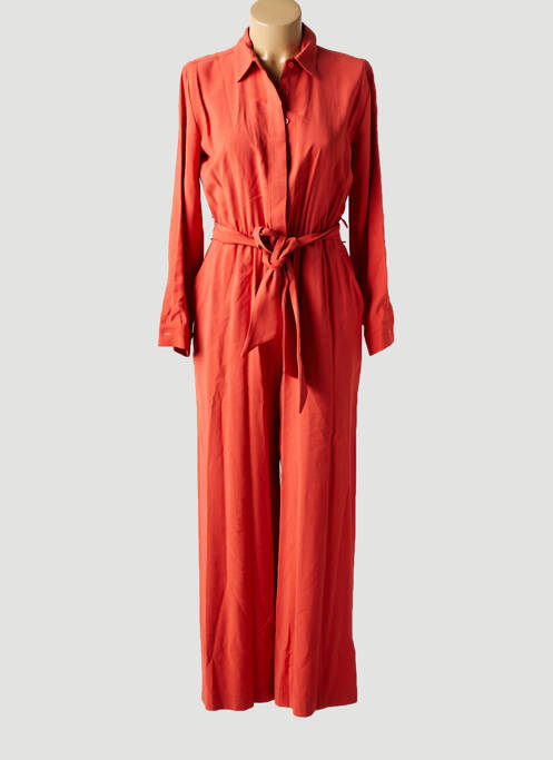 Combi-pantalon orange DIXIE pour femme