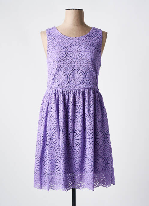 Robe courte violet GAUDI pour femme
